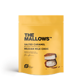 The Mallows Salted Caramel - Skumfiduser med karamel 90 g - Økologisk/Glutenfri  